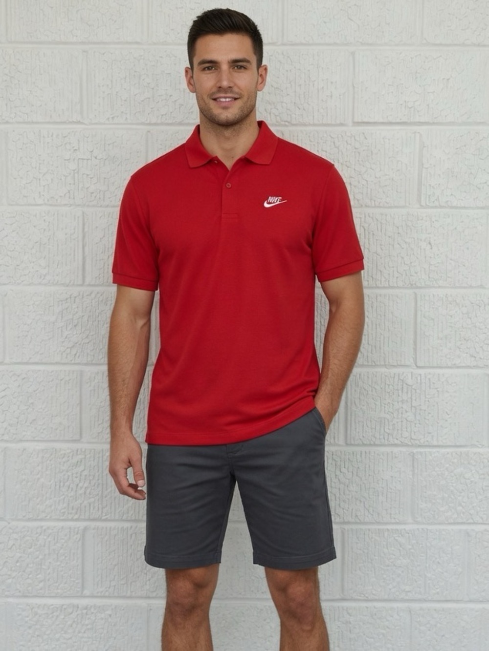 Vintage 90’s Nike Men’s Retro Logo Polo - XL